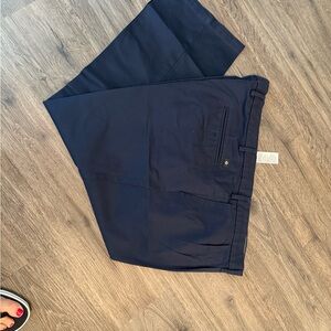 Dockers Blue Chinos Structured Fabric Business Casual